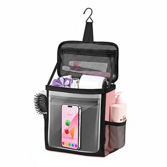Hanging Travel Toiletry Bag Large Waterproof MultiPocket Organizer with Hook for Shower Gym Dorm