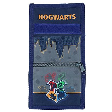 Textiel Trade Universal's Kid's Harry Potter Houses Hook & Loop Tri-Fold Wallet
