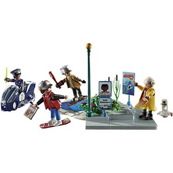Playmobil Back to the Future Part II Hoverboard Chase Playset 70634