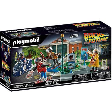 Playmobil Back to the Future Part II Hoverboard Chase Playset 70634