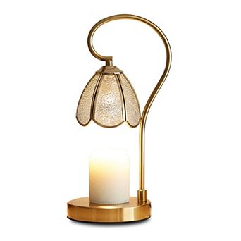 Candle Warmer Lamp with Timer, Dimmable Electric Wax Melter for Jar Candles, Farmhouse Home Decor