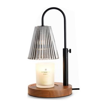 Candle Warmer Lamp with Timer, Dimmable Electric Wax Melter for Jar Candles, Farmhouse Home Decor