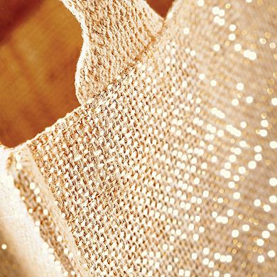 Westford Mill Shimmer Jute Mini Gift Bag