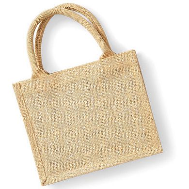 Westford Mill Shimmer Jute Mini Gift Bag