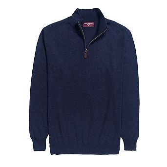 Brook Taverner Mens Dallas Zip-Neck Sweater