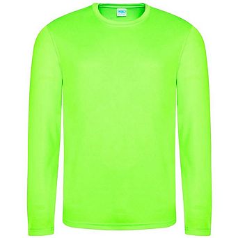 AWDis Cool Mens Moisture Wicking Long-Sleeved T-Shirt