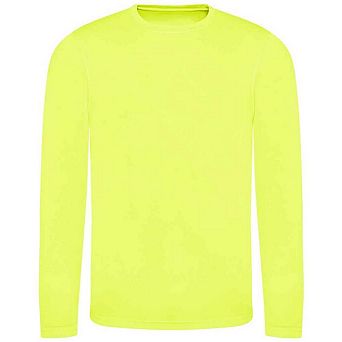 AWDis Cool Mens Moisture Wicking Long-Sleeved T-Shirt