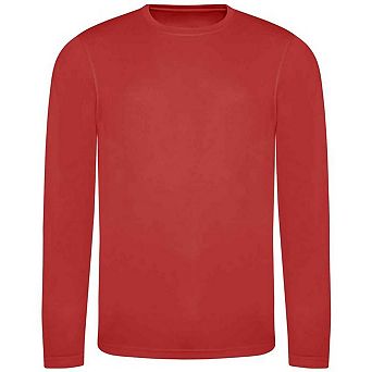AWDis Cool Mens Moisture Wicking Long-Sleeved T-Shirt