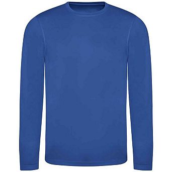 AWDis Cool Mens Moisture Wicking Long-Sleeved T-Shirt