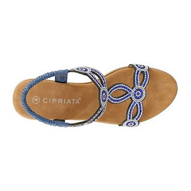 Cipriata Womens/Ladies Ora Jewelled Sandals