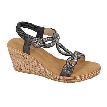 Cipriata Womens/Ladies Ora Jewelled Sandals