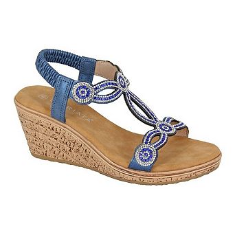 Cipriata Womens/Ladies Ora Jewelled Sandals