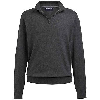 Brook Taverner Mens Copenhagen Quarter Zip Jumper