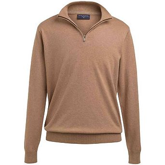 Brook Taverner Mens Copenhagen Quarter Zip Jumper