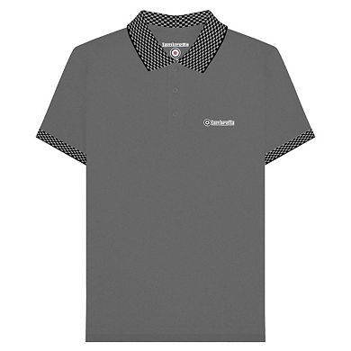 Lambretta Mens SS25 Two Tone Polo Shirt