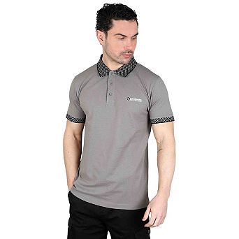 Lambretta Mens SS25 Two Tone Polo Shirt