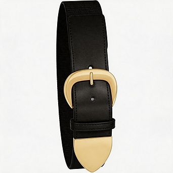 Wide Elastic Stretchy Waist Belt for Women Dresses