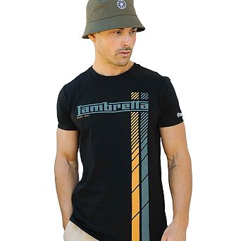Lambretta Mens SS25 Racing e T-Shirt