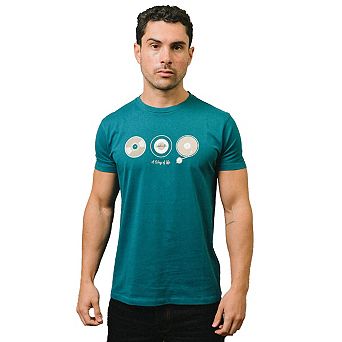 Lambretta Mens A Way Of Life Vinyl Record T-Shirt