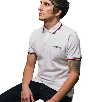 Lambretta Mens SS25 Triple Tipped Polo Shirt