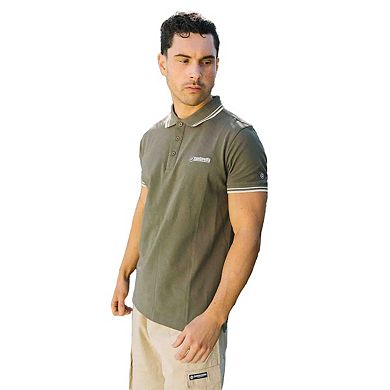 Lambretta Mens SS25 Twin Tip Polo Shirt