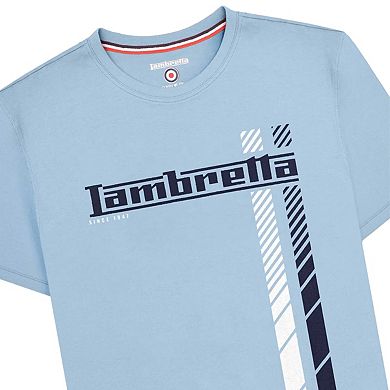 Lambretta Mens SS25 Racing e Big & Tall T-Shirt