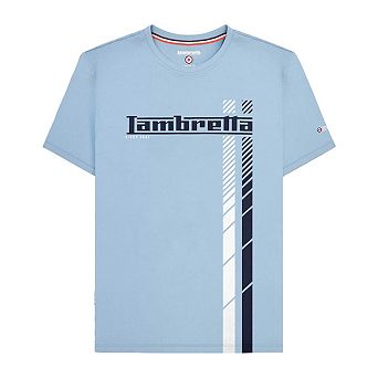 Lambretta Mens SS25 Racing e Big & Tall T-Shirt