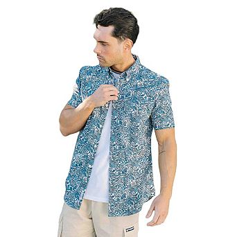 Lambretta Mens SS25 Paisley Shirt