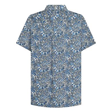 Lambretta Mens SS25 Paisley Shirt