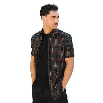 Lambretta Mens SS25 Checked Shirt