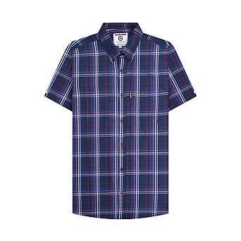 Lambretta Mens SS25 Checked Shirt