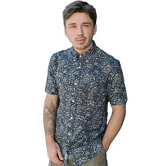 Lambretta Mens SS25 Paisley Shirt