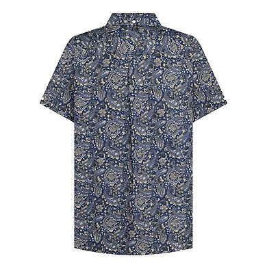 Lambretta Mens SS25 Paisley Shirt