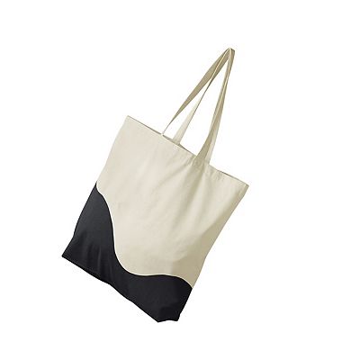 Westford Mill Wave Pattern Maxi Tote Bag