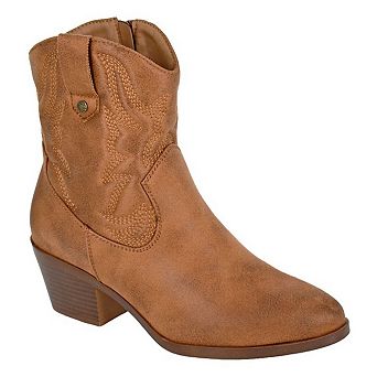 Cipriata Womens/Ladies Bertilla Cowgirl Ankle Boots