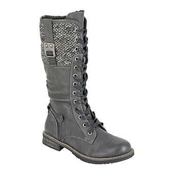 Cipriata Womens/Ladies Gabriela Combat Boots