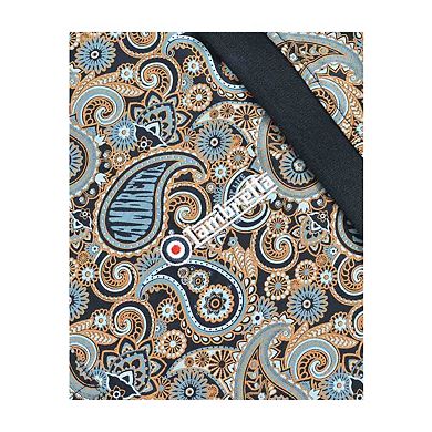 Lambretta Mens Paisley Polo Shirt