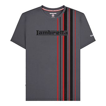 Lambretta Mens Racing e T-Shirt