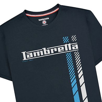Lambretta Mens Racing e Big & Tall T-Shirt