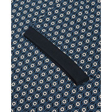 Lambretta Mens Roundel Geometric Polo Shirt