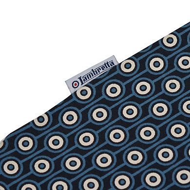 Lambretta Mens Roundel Geometric Polo Shirt