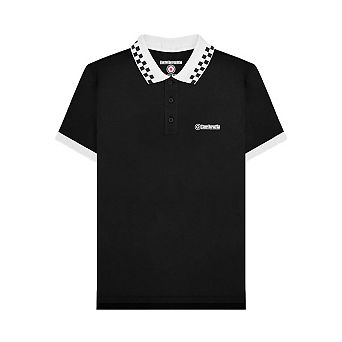 Lambretta Mens Checkered Polo Shirt
