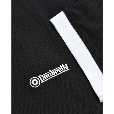 Lambretta Mens Checkered Polo Shirt