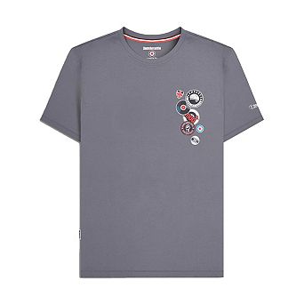 Lambretta Mens Badge Big & Tall T-Shirt