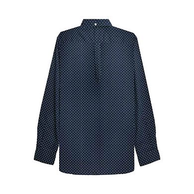 Lambretta Mens Pin Dot Long-Sleeved Shirt