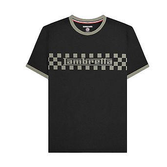 Lambretta Mens Ringer Two Tone T-Shirt