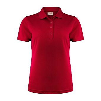 Printer RED Womens/Ladies Smash Polo Shirt