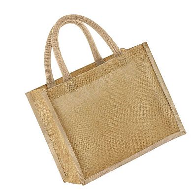 Westford Mill Starched Jute Midi Tote Bag