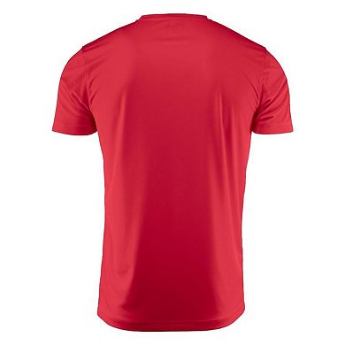 Printer RED Mens Run Active T-Shirt
