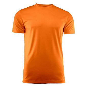 Printer RED Mens Run Active T-Shirt